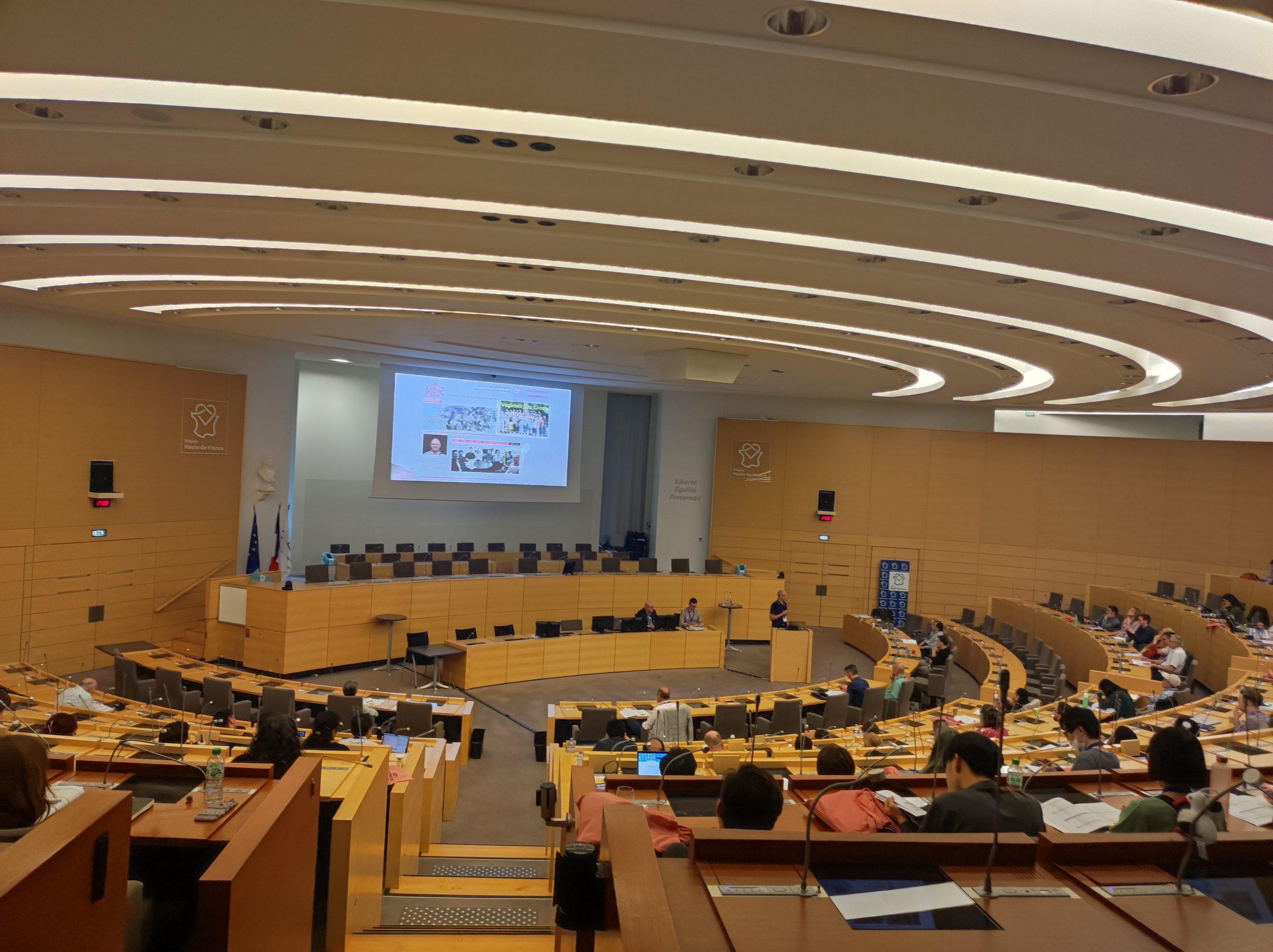 Salle de symposium événement